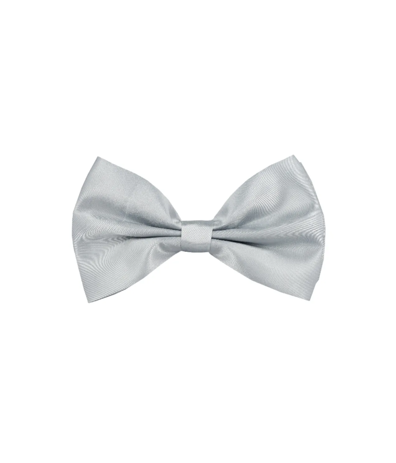 Silver Bow Tie