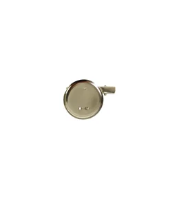 Silver Brooch Blank Round Tray with Alligator Clip 6pc