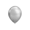 Silver Chrome Latex Balloons 5inch 50pk