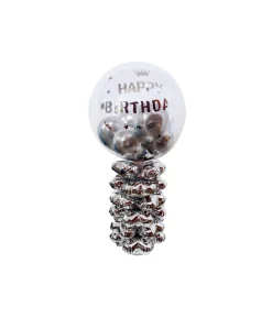 Silver Clover Birthday Balloon Kit 26pc