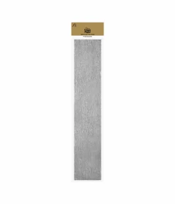 Silver Crepe Paper 200x50cm