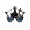 Silver Crown Party Glasses