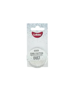 Silver Edible Glitter Dust 2g
