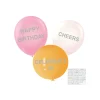Silver Foil Balloon Stickers 133pc