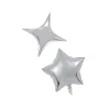 Silver Foil Star/Point 15pc
