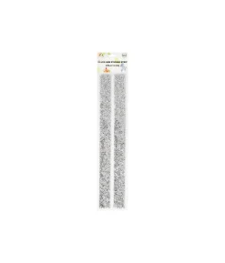 Silver Gem Sticker Strip 2pk