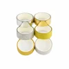 Silver & Gold Washi Tape 6pk