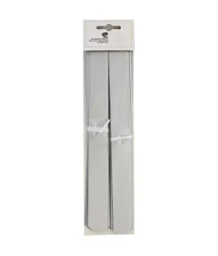 Silver Hanging Puff 2pk