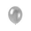 Silver Latex Plain Balloons 5inch 50pk