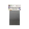 Silver Mirror Mosaic Tile Sticker 10x15cm