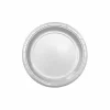 Silver Paper Plates 12x9in