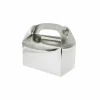 Silver Paper Treat Box 6pc (Side Seal)