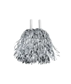 Silver Pompoms