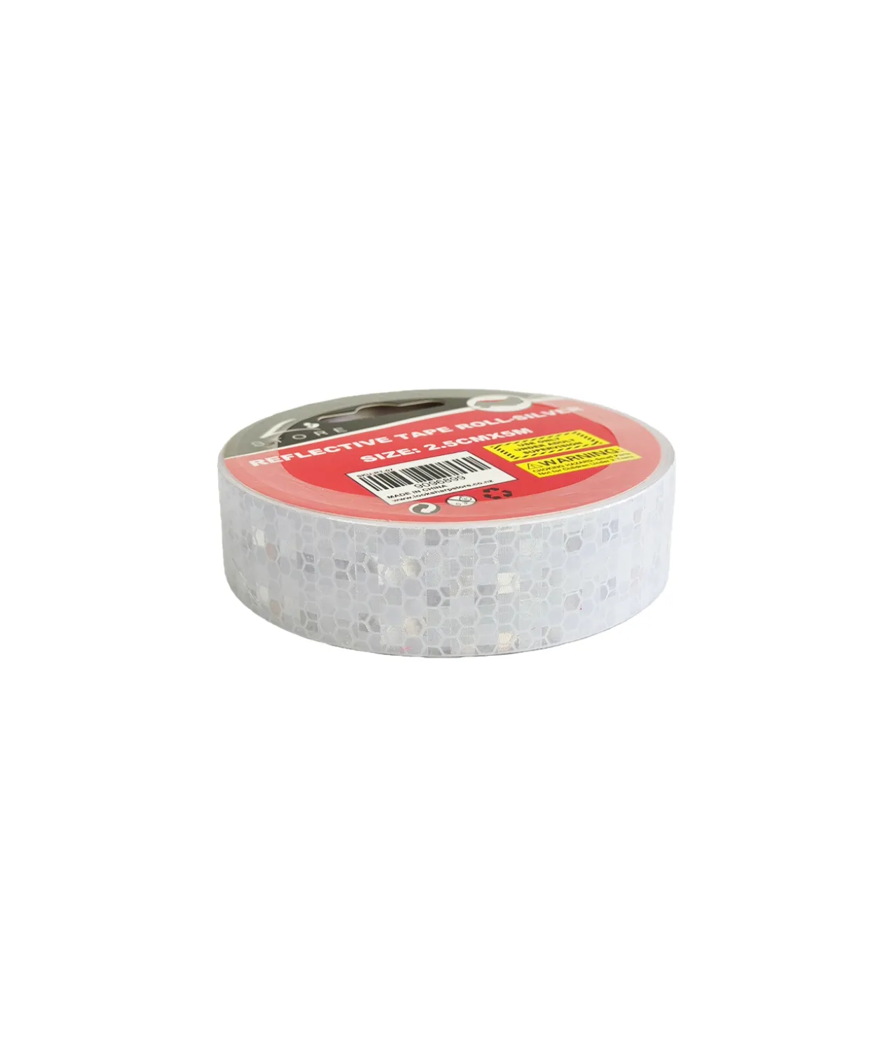 Silver Reflective Tape Roll 2.5cmx5m