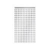Silver Round Foil Backdrop 1x2m