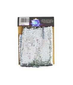 Silver Sequin Skirt