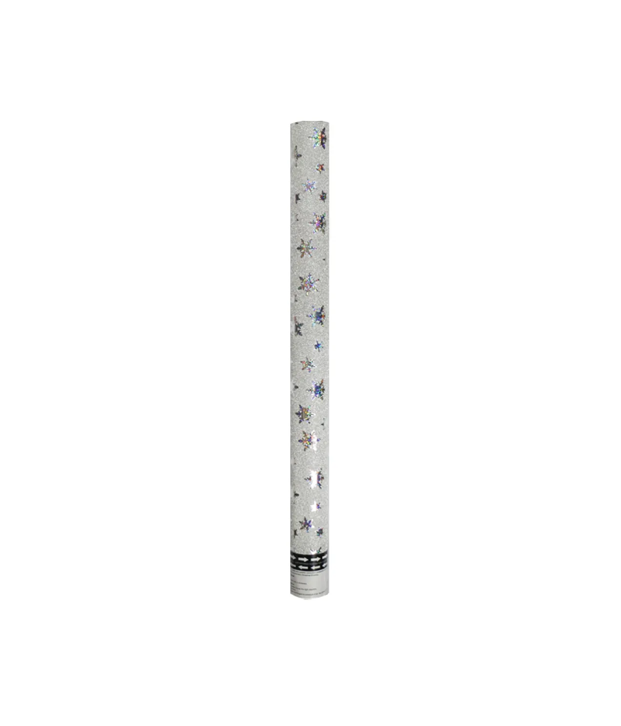 Silver Snowflake Party Cannon 60cm