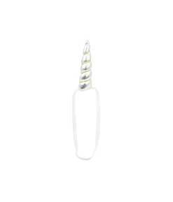 Silver Unicorn Horn