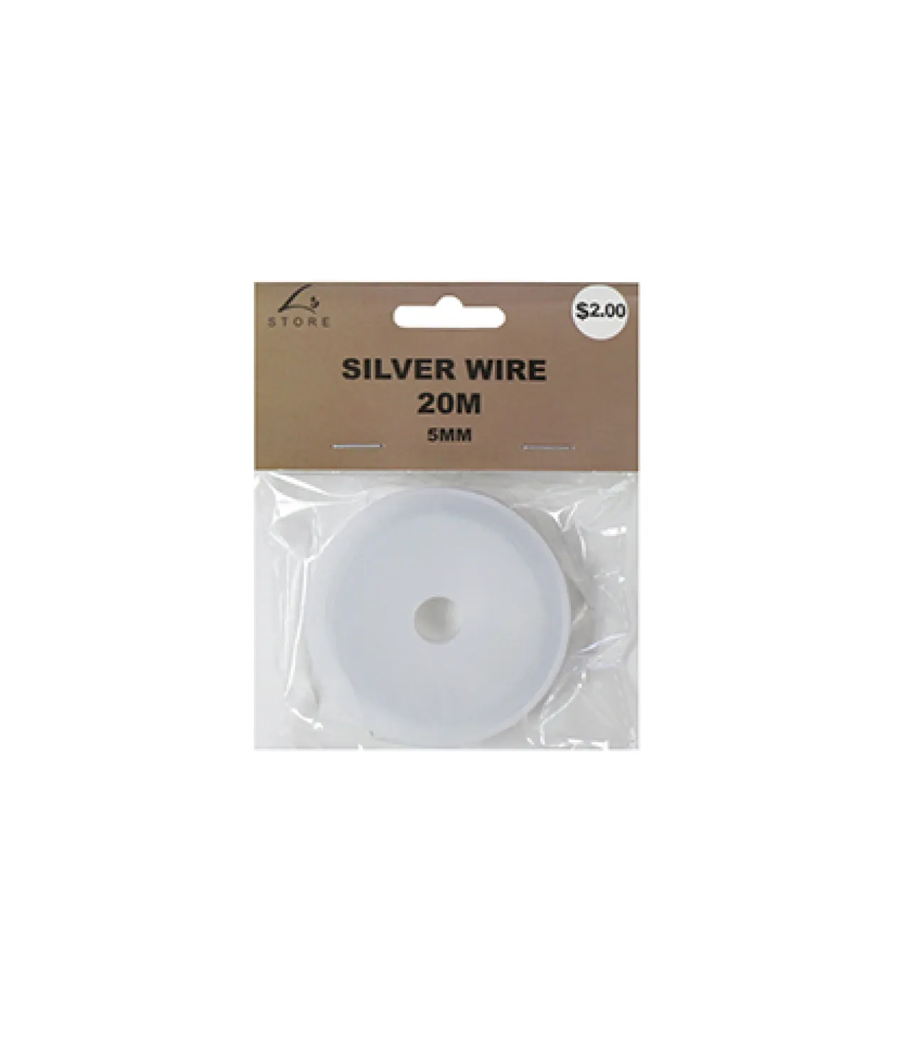 Silver Wire 0.5mmx20m