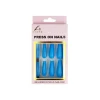Sky Blue Press On Nails 24pc