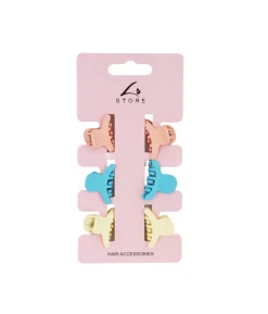Small Claw Clip Set 6pk