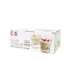 Small Drinking Glass 133ml 6pk