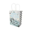 Small Race Printed Paper Bags 4pc