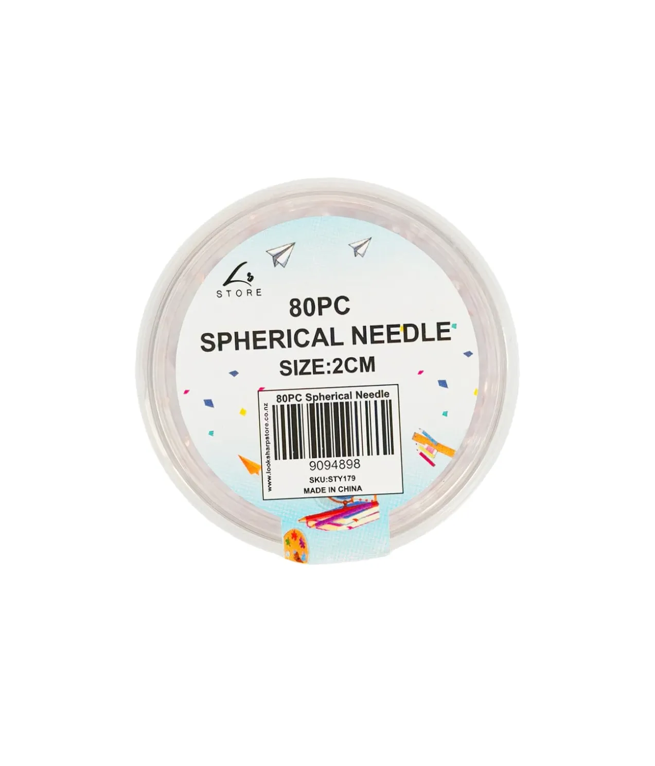Spherical Needle 80pc 2cm