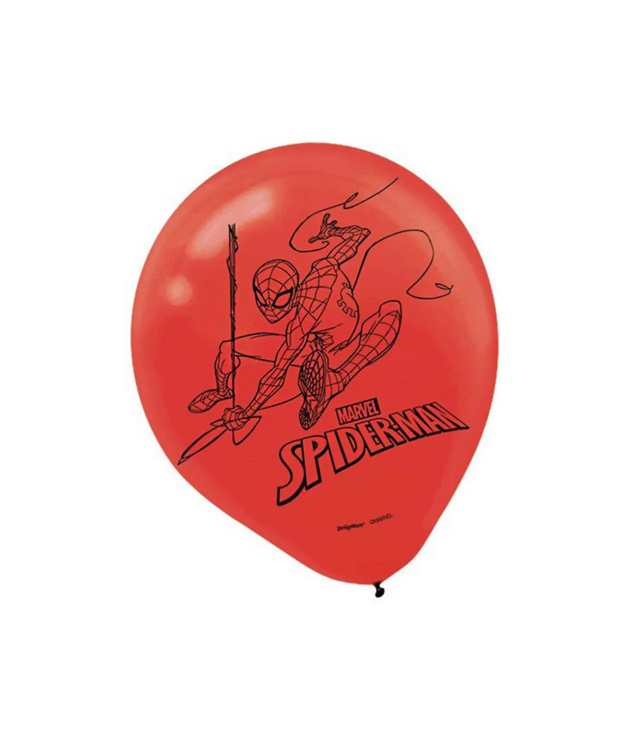 Spider-Man Latex Balloons 6pk