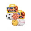 Sports Ball Dog Toy Assorted 2pk