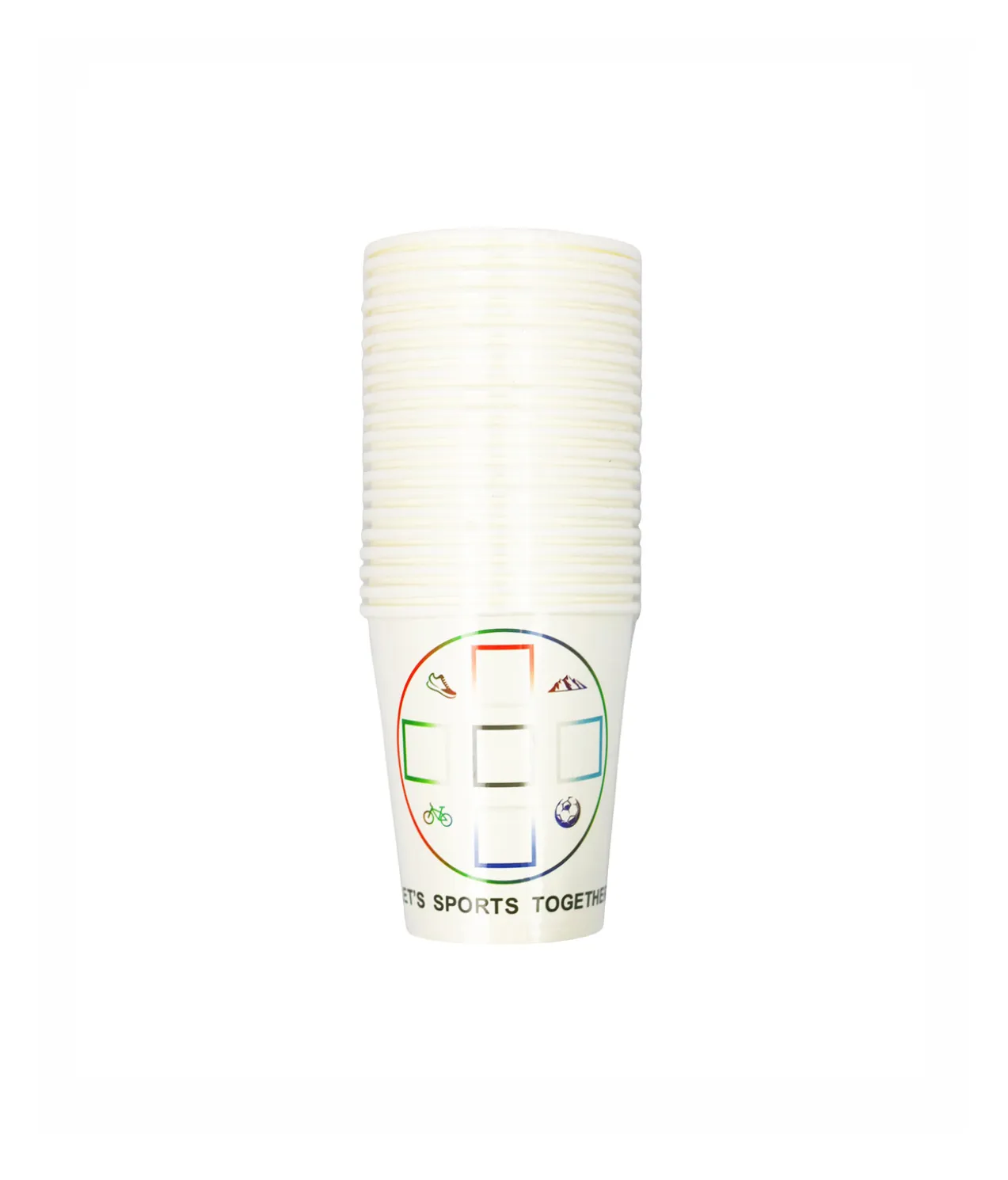 Sports Image Paper Cups 20x9oz