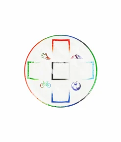 Sports Image Paper Plates 16pc 9in