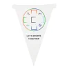 Sports String Flags 12pc 19 x 28cm