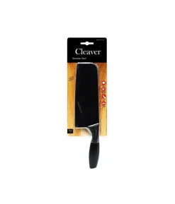 Stainless Steel Cleaver Knife with Cover 28cm
