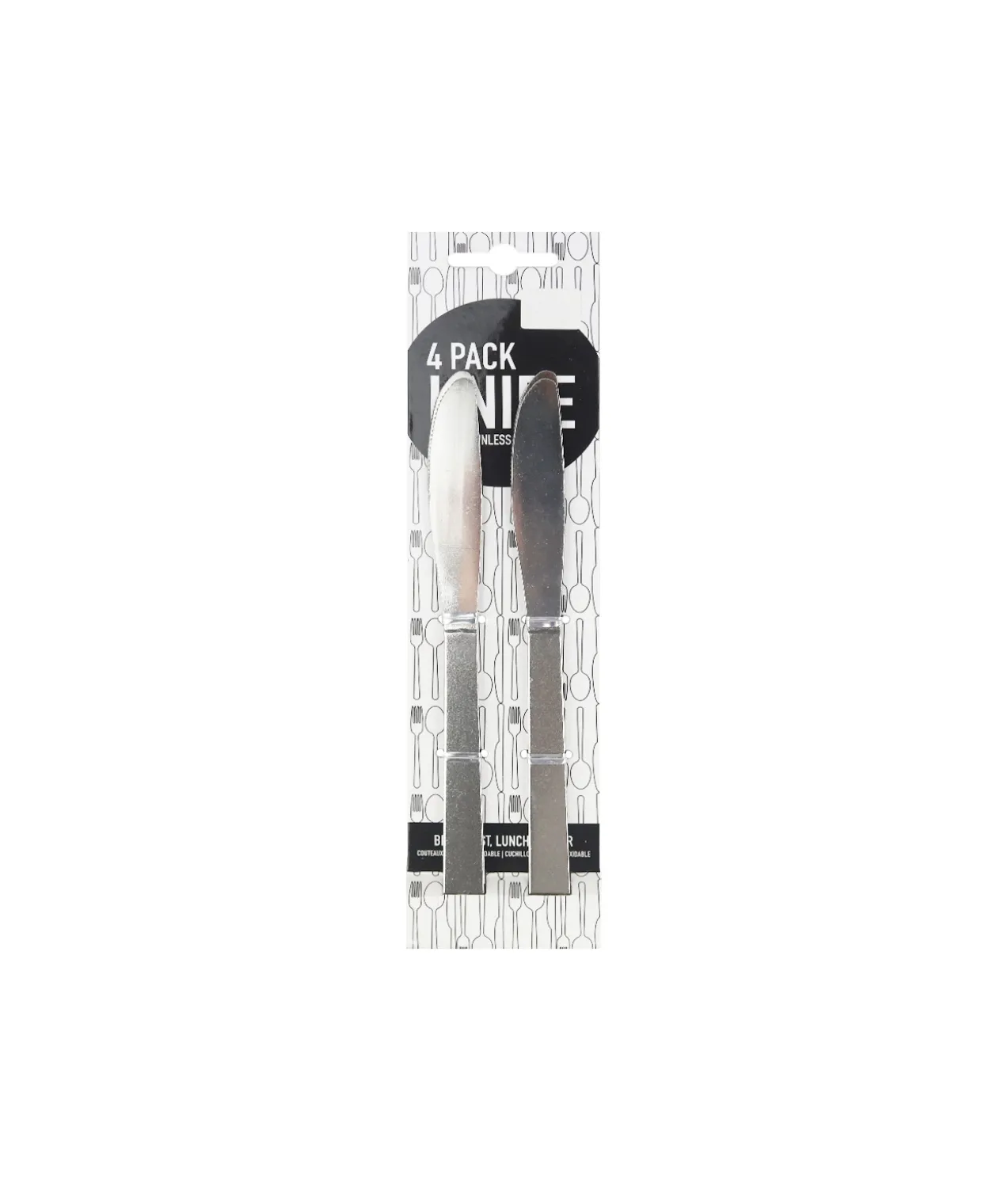 Stainless Steel Knives 4pk