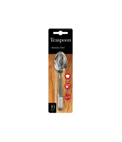 Stainless Steel Teaspoons 10pk