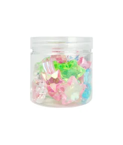 Stars Plastic Gems 1.8cm 20pc