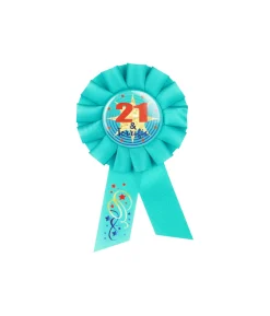 21st Birthday Badge 8×15.5cm