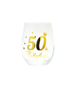 50 Stemless Wine Glass