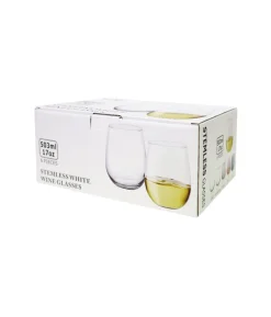 Stemless Wine Glass 500ml 6pk