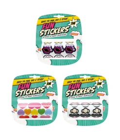 Stickers On A Roll 3m Assorted