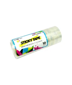 Sticky Tape Roll 20m 10pk