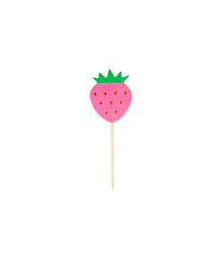 Strawberry Party Picks 24pc