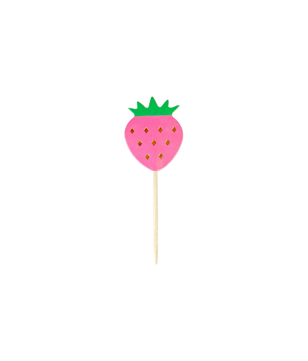 Strawberry Party Picks 24pc