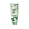 Summer Leaf Paper Cups 9oz 20pc