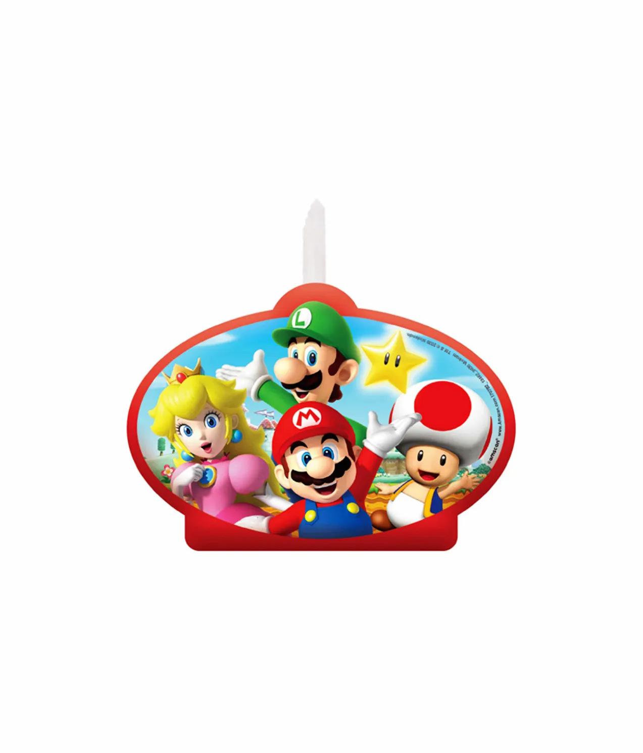 Super Mario Brothers Candle 11 x 7cm