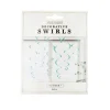Teal Decorative Swirls 12pk