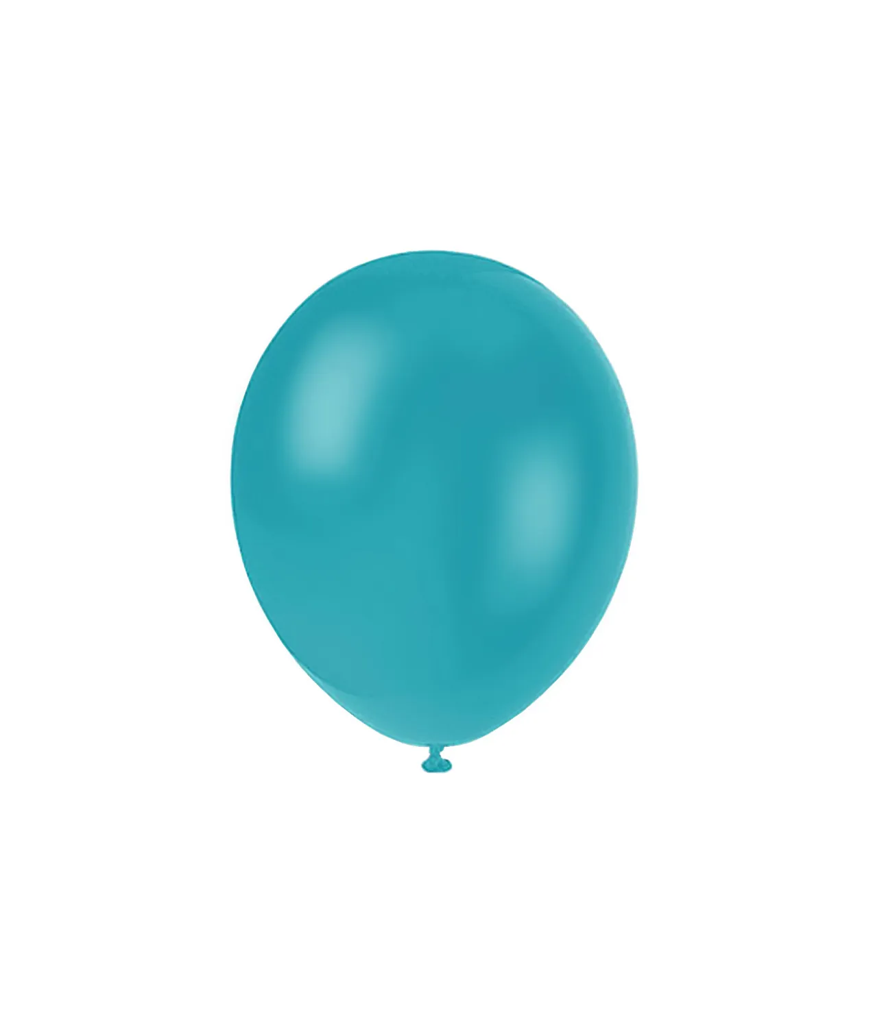 Teal Plain Latex Balloons 12inch 20pk