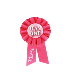 Team Girl Badge 8×15.5cm