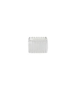 9 Teeth Clear Plastic Comb 15pc